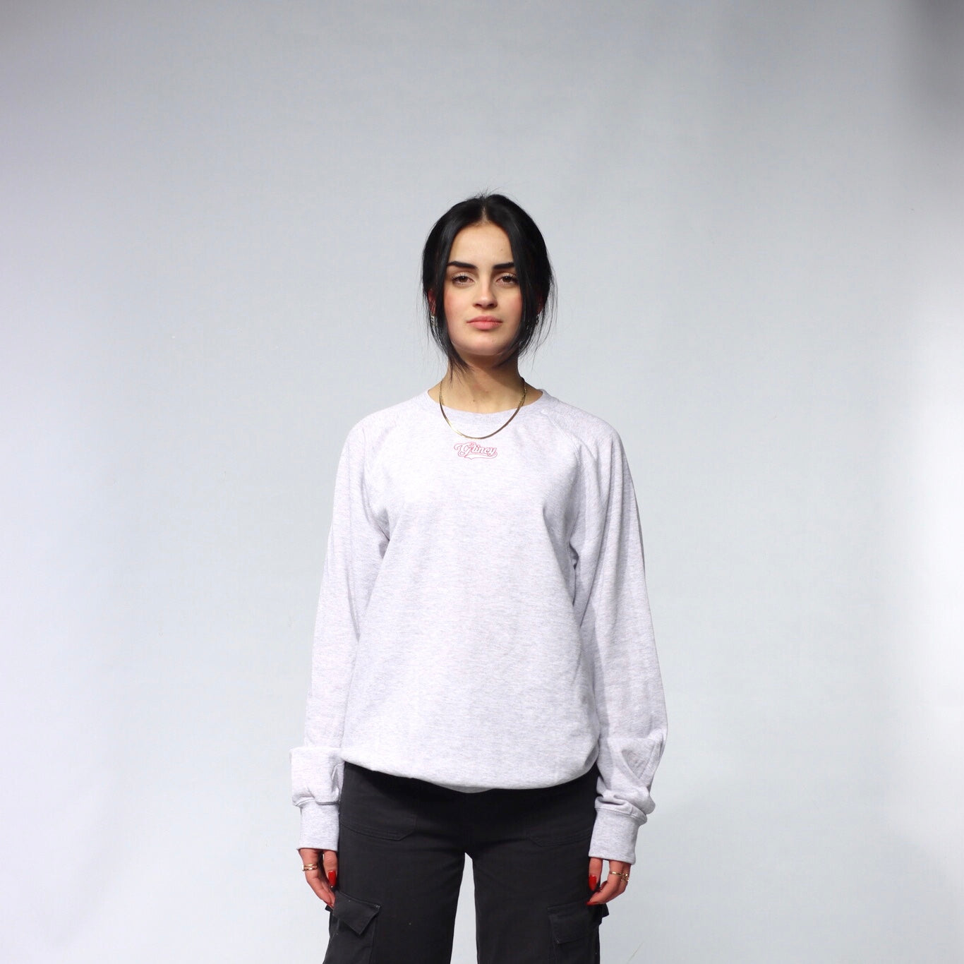 CREWNECK GRIS BASEBALL